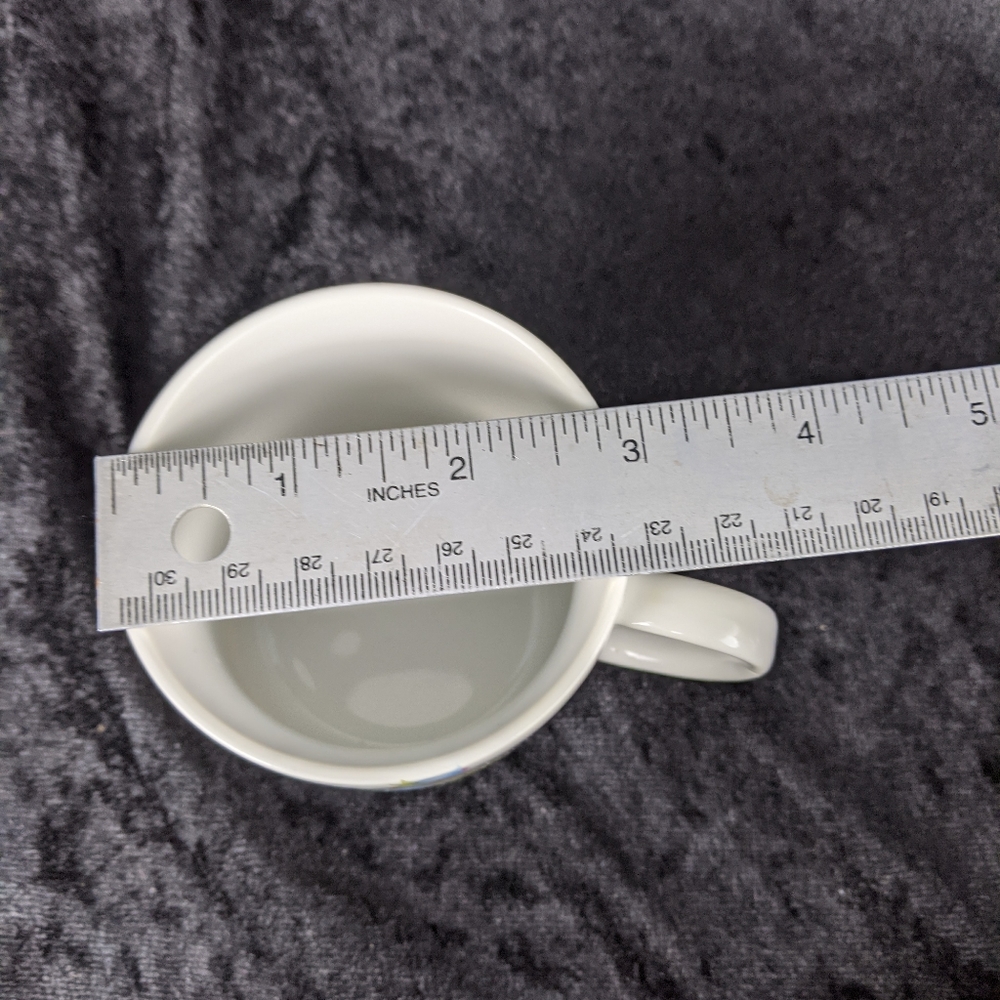 Unique vintage mug with ashtray or teabag rest cover - Picture 8 of 11